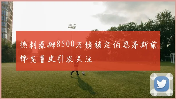 热刺豪掷8500万镑锁定伯恩茅斯前锋克鲁皮引发关注